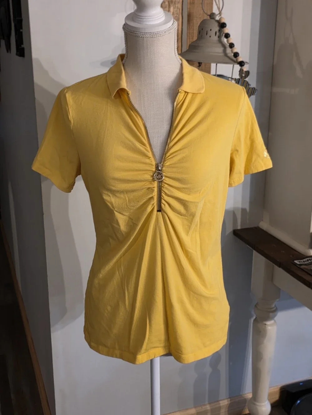 Yellow Michael Kors Top